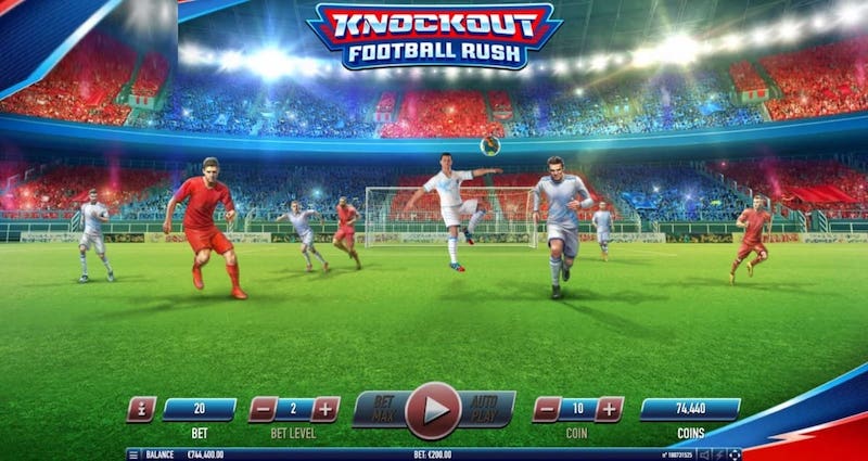 Giới thiệu KNOCKOUT FOOTBALL RUSH M88- chủ đề trò chơi